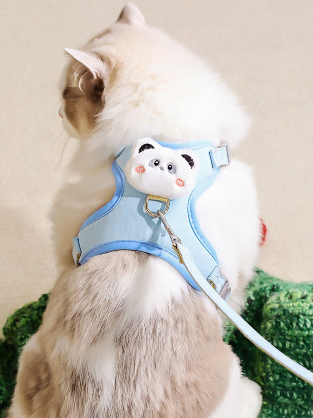 Animal Decor Breathable Mesh Pet Harness