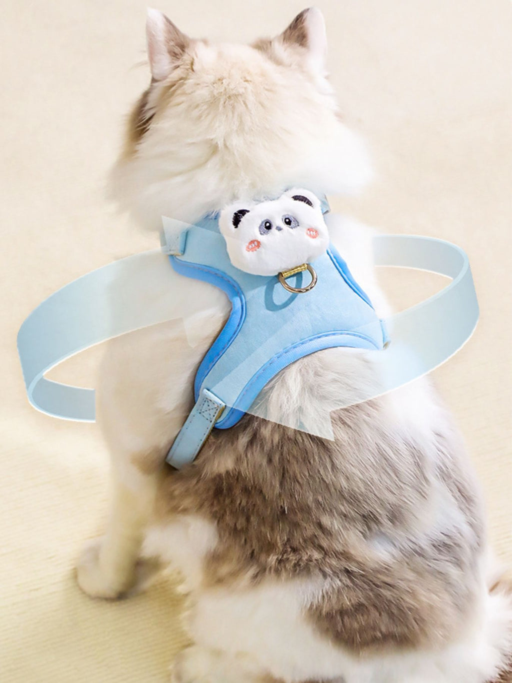 Animal Decor Breathable Mesh Pet Harness