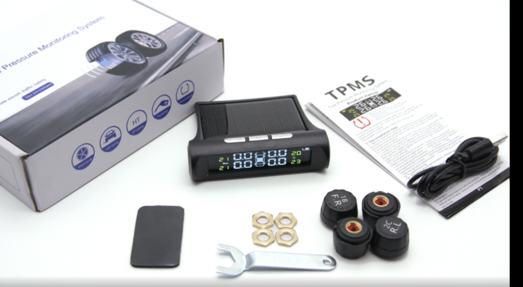 Tire Pressure Monitoring System with External Sensors