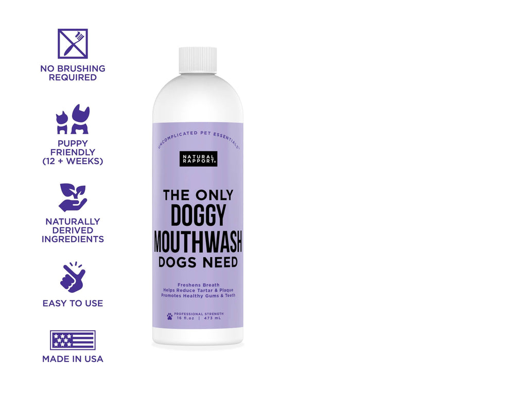 Natural Rapport Doggy Mouthwash