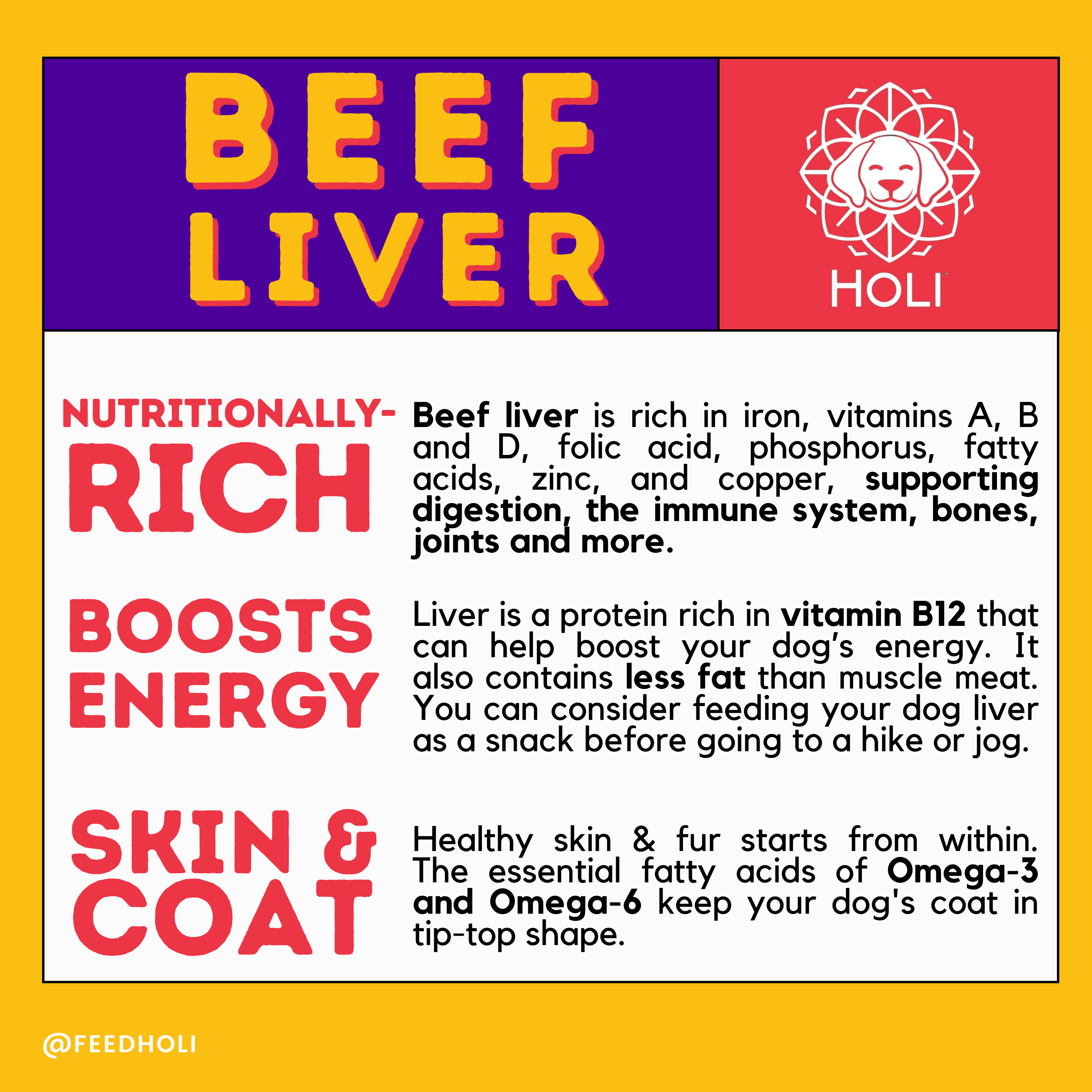 Beef Liver Dog Treats - Freeze-Dried - Single Ingredient