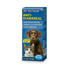 PetAG Pet Pecitillin Anti-Diarreha Medication for Dogs & Cats (4oz)