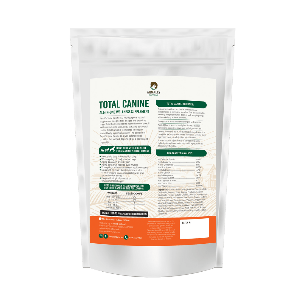 Total Canine: Wellness & Maintenance For Dogs