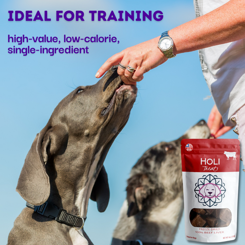 Beef Liver Dog Treats - Freeze-Dried - Single Ingredient