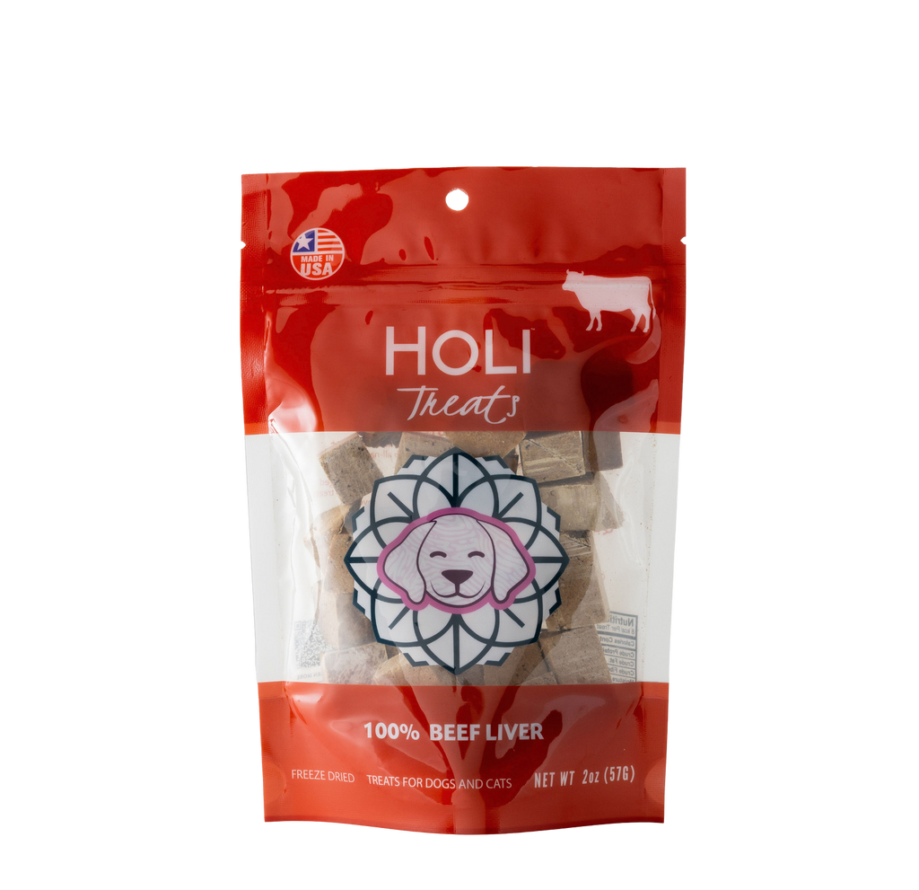 Beef Liver Dog Treats - Freeze-Dried - Single Ingredient